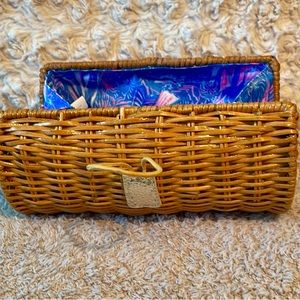 Lilly Pulitzer Rattan Clutch